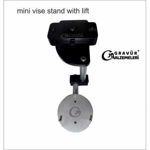 mini vise stand with lift